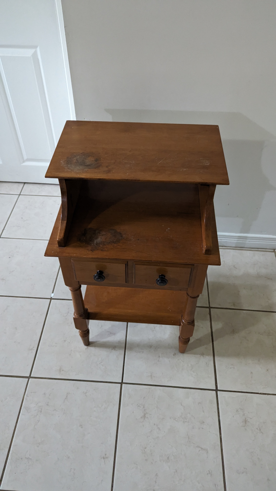 Side table with drawer - photo 2