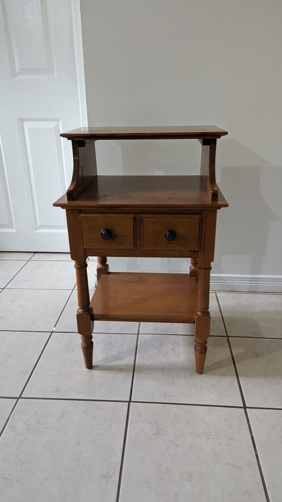 Side table with drawer - photo 5