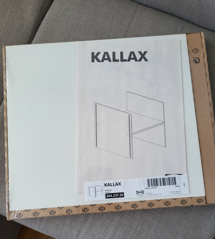 Kallax inside shelf brand new