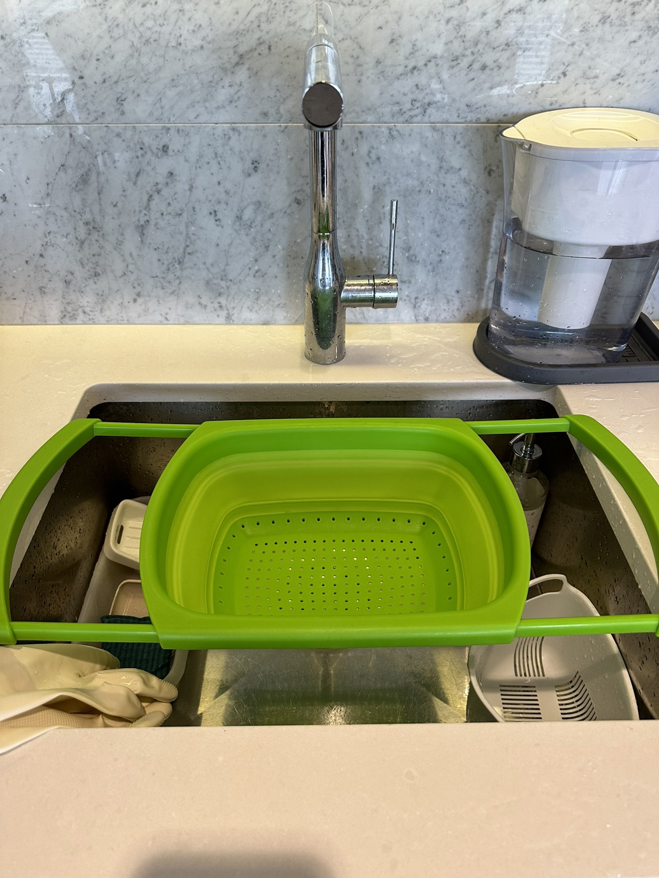Fruit wash drain - fits diff sink sizes 🍉