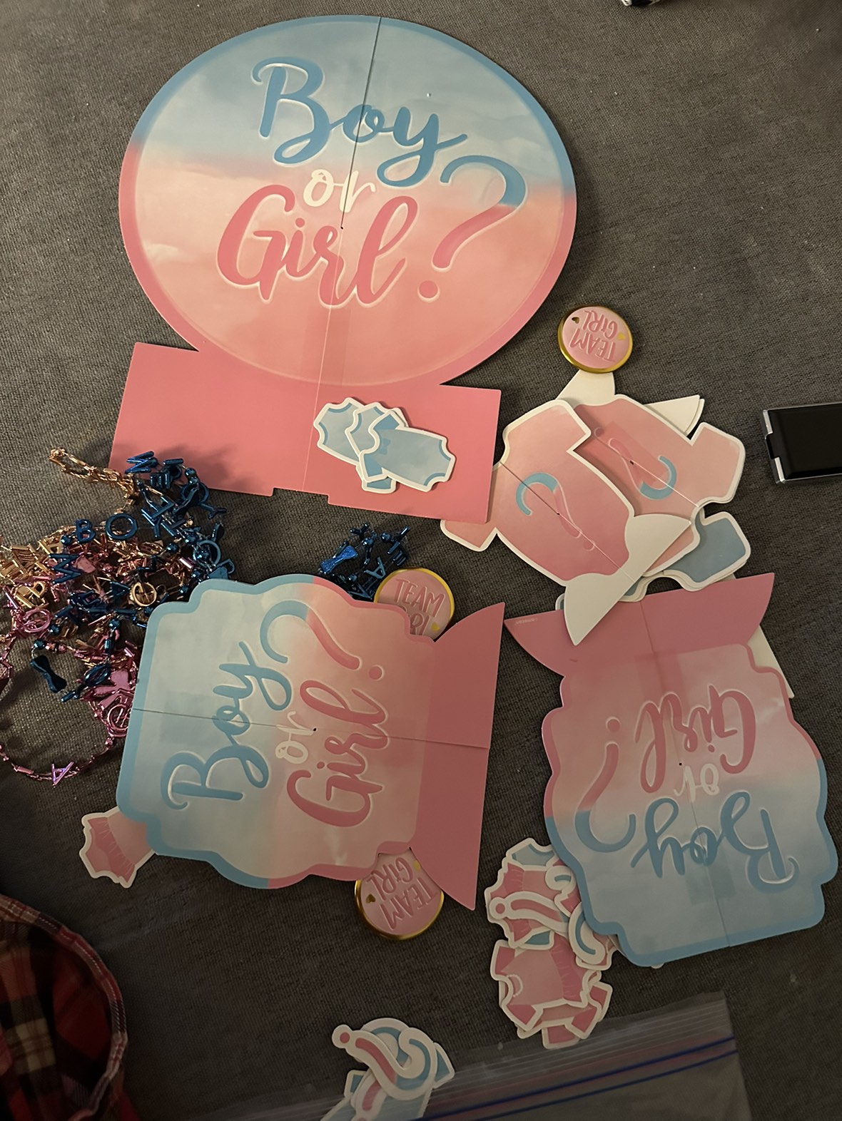 gender reveal supplies #freecycle thumbnail