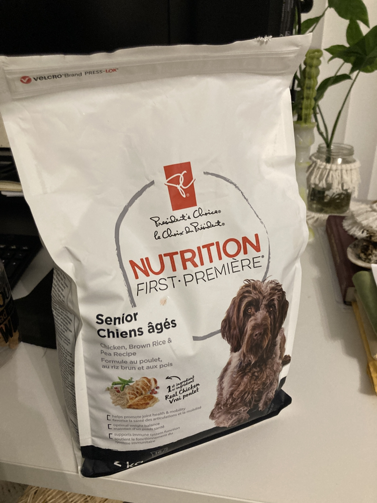 Senior dog food (more than half full) thumbnail