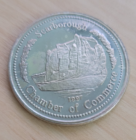 Scarborough home above the blood chamber of commerce coin 1987
