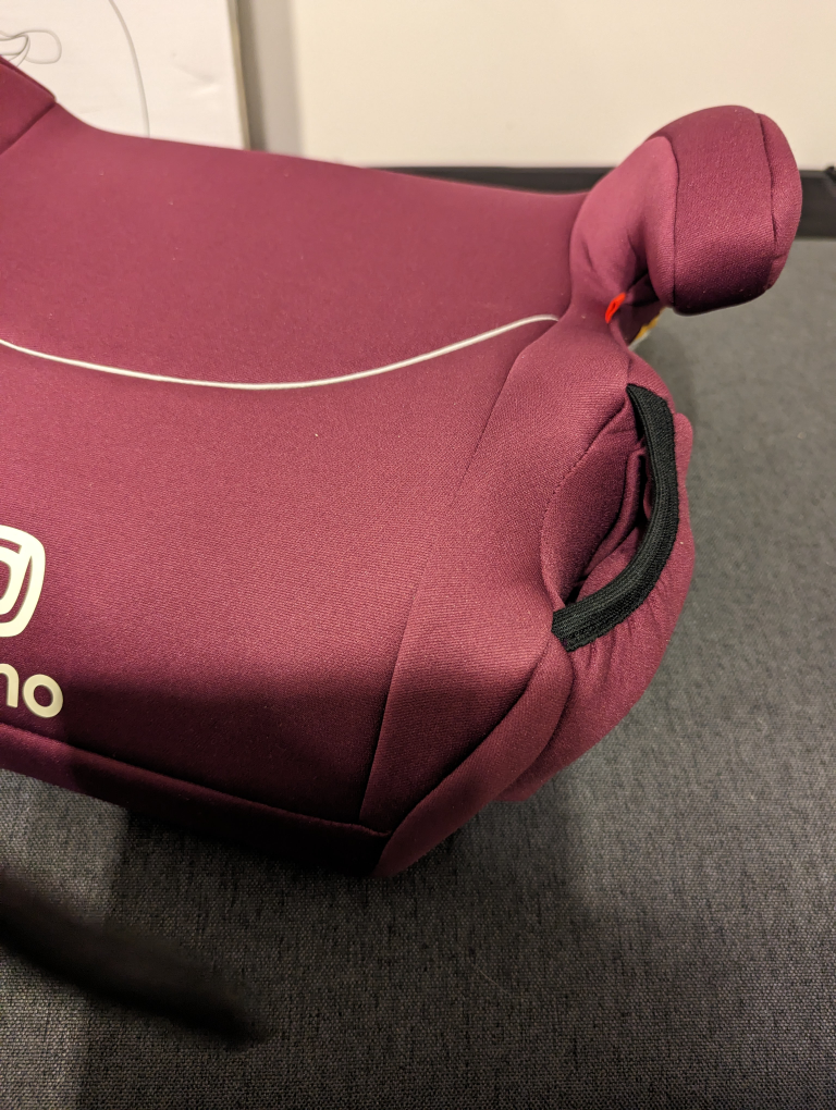 Car Backless Booster Seat / Pink / Purple - photo 2