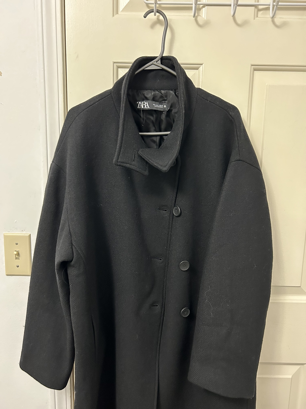 Zara Black Coat thumbnail