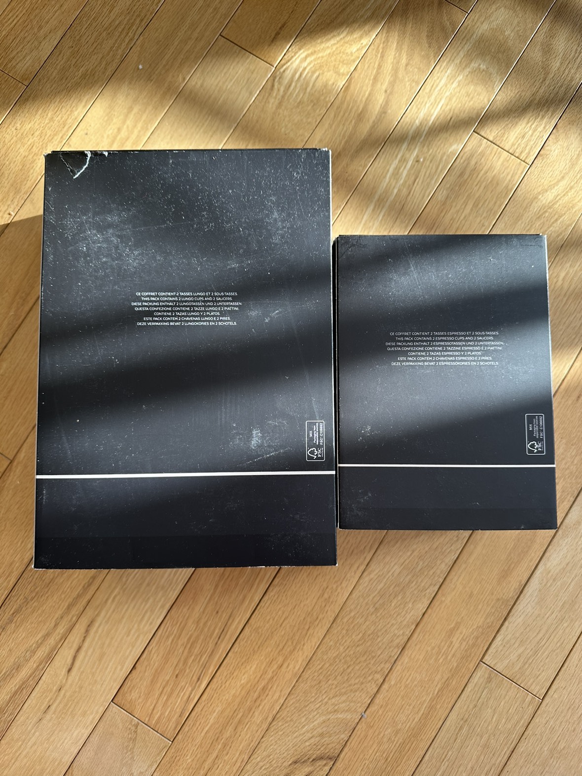 Nespresso 2 Lungo Cups, 2 Espresso cups with saucers image indicator(6)