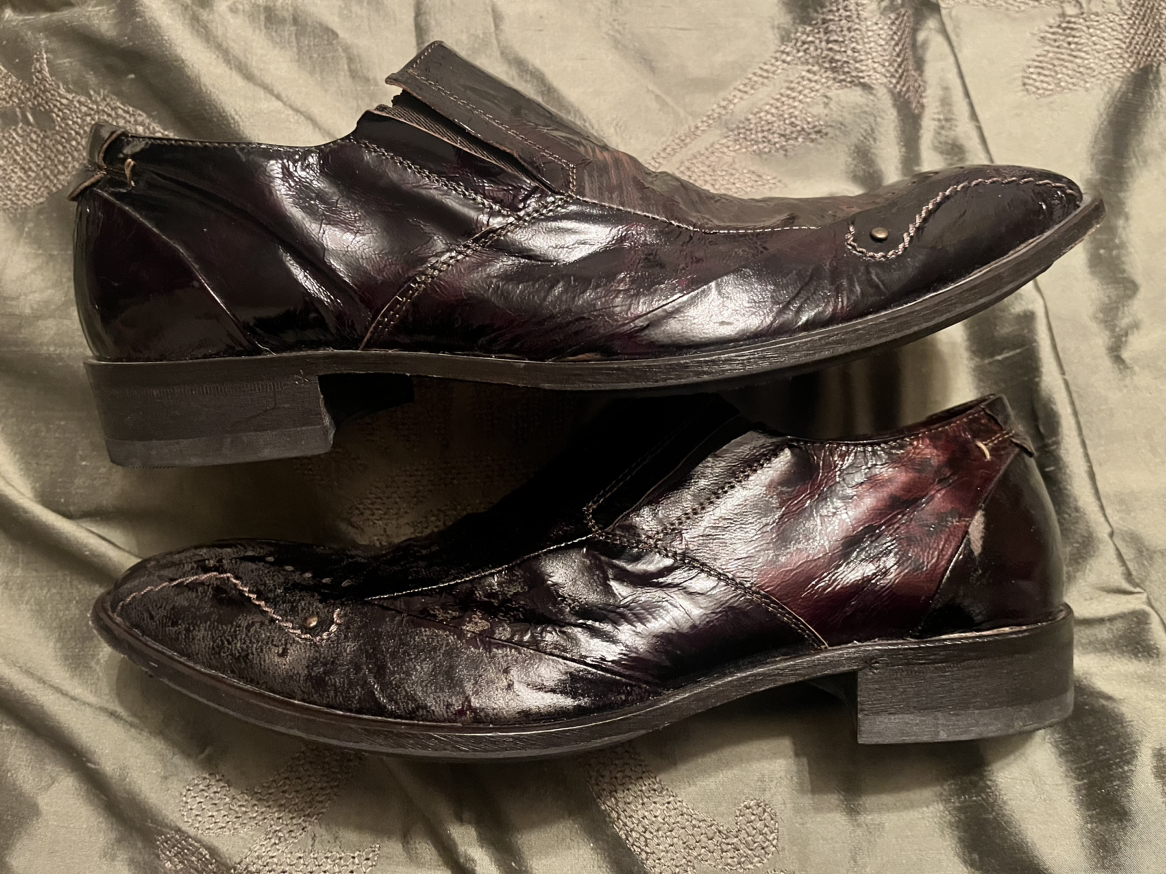 Men’s Aubergine short look like cowboy shoes🥕 image indicator(4)