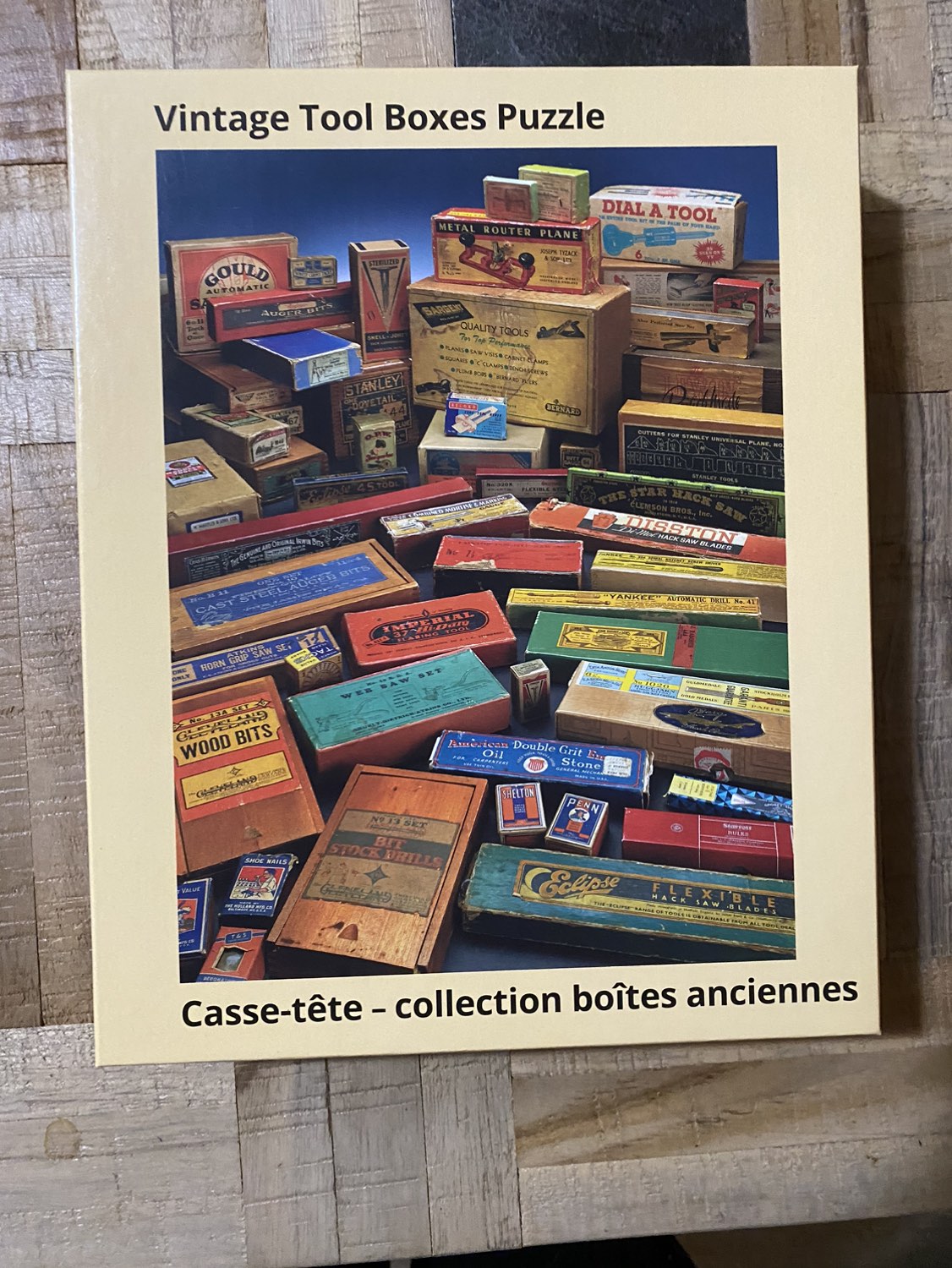 Lee Valley Tool Box puzzle - 500 pieces thumbnail