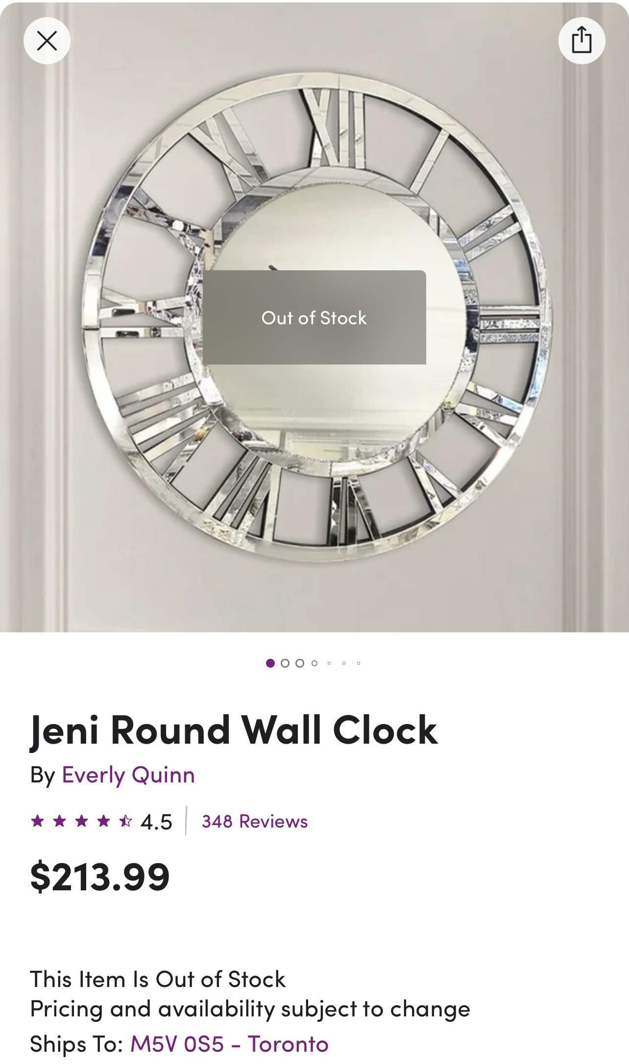 Brand new wall clock - photo 4