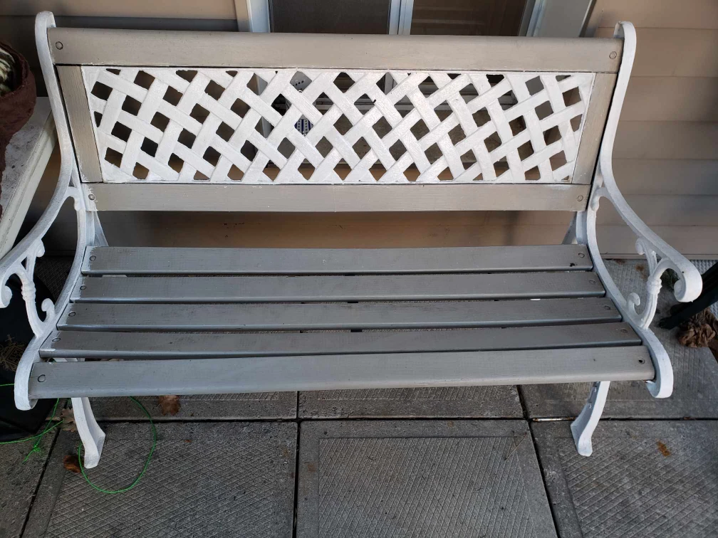 Outdoor bench