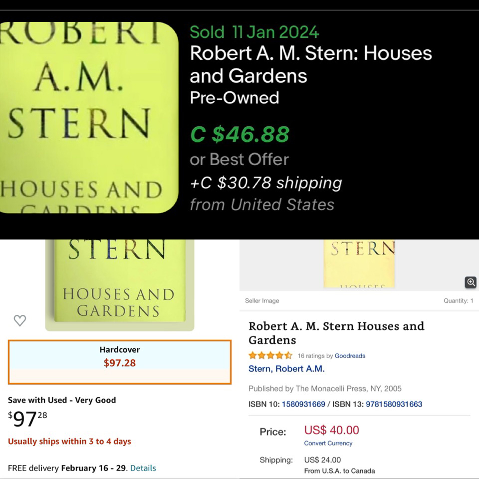Huge Coffee Table Book: Houses and Gardens; Robert Stern - photo 5