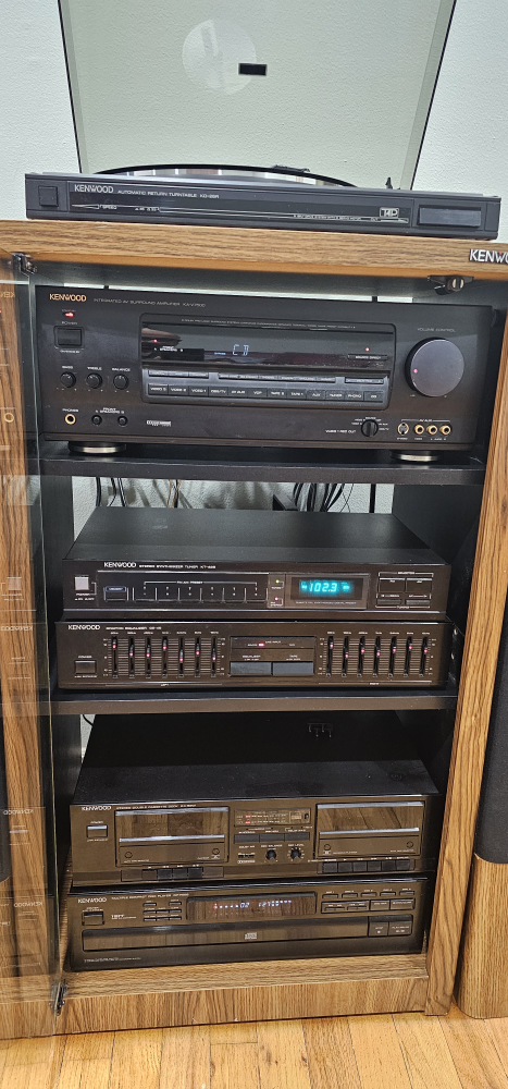Vintage Kenwood Music System - photo 3