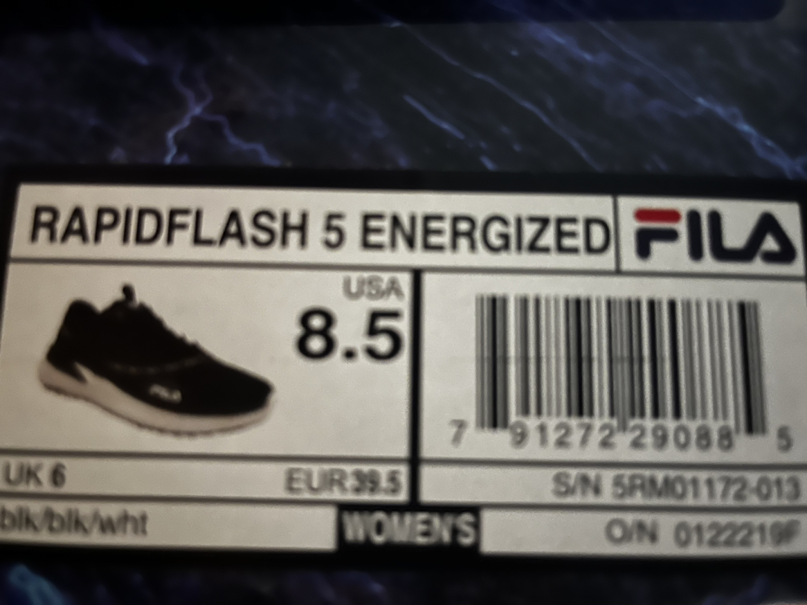 BNIB Fila woman’s energized sneaker image indicator(6)