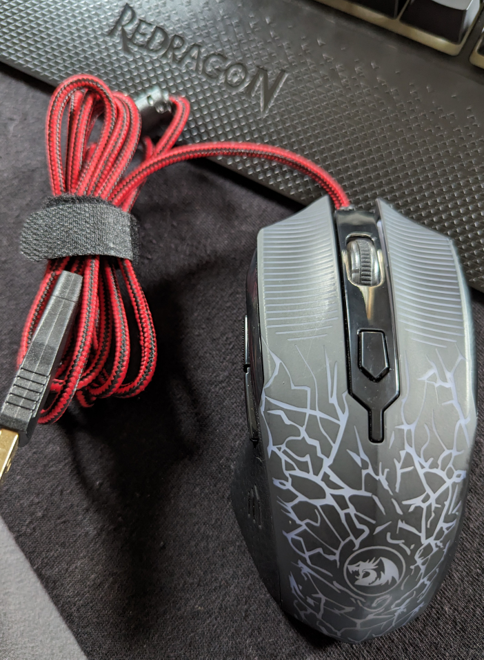 RBG Redragon backlight keyboard & mouse - photo 2