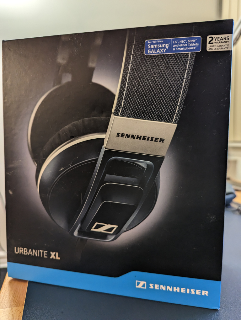 Sennheiser Urbanite XL over ear headphones