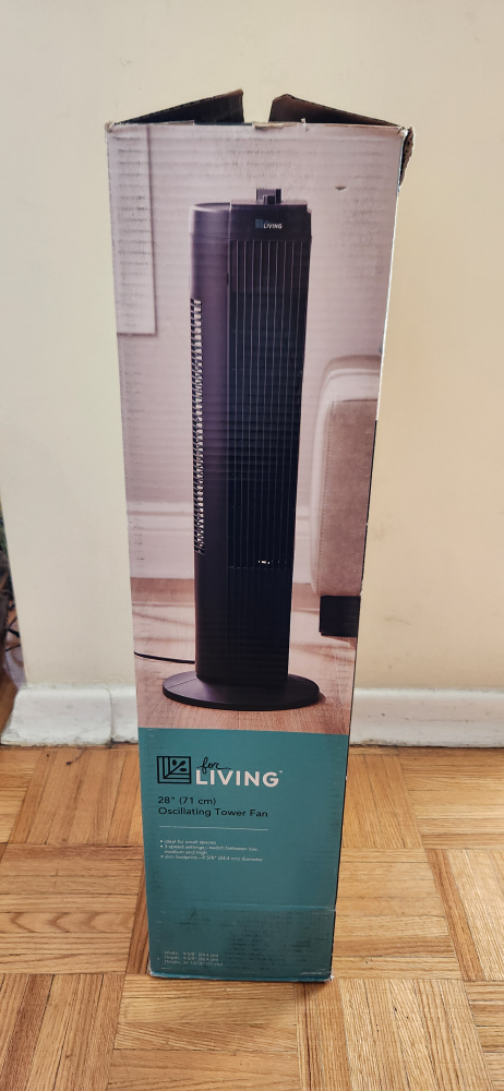 oscisiliating Tower fan - photo 4