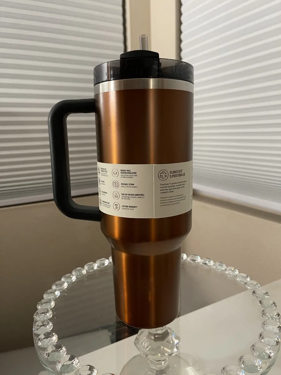 stanley 40oz Maple Glow tumbler