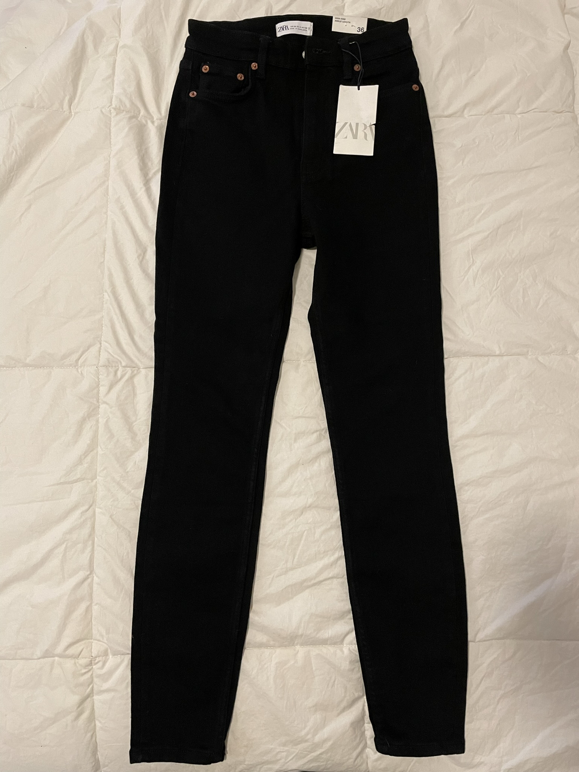 Zara High Rise Skinny Jeans