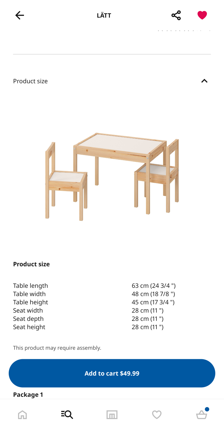 ikea children's table and chair image indicator(7)