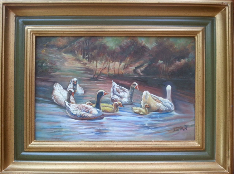 Original Oil and Watercolour Paintings - photo 3