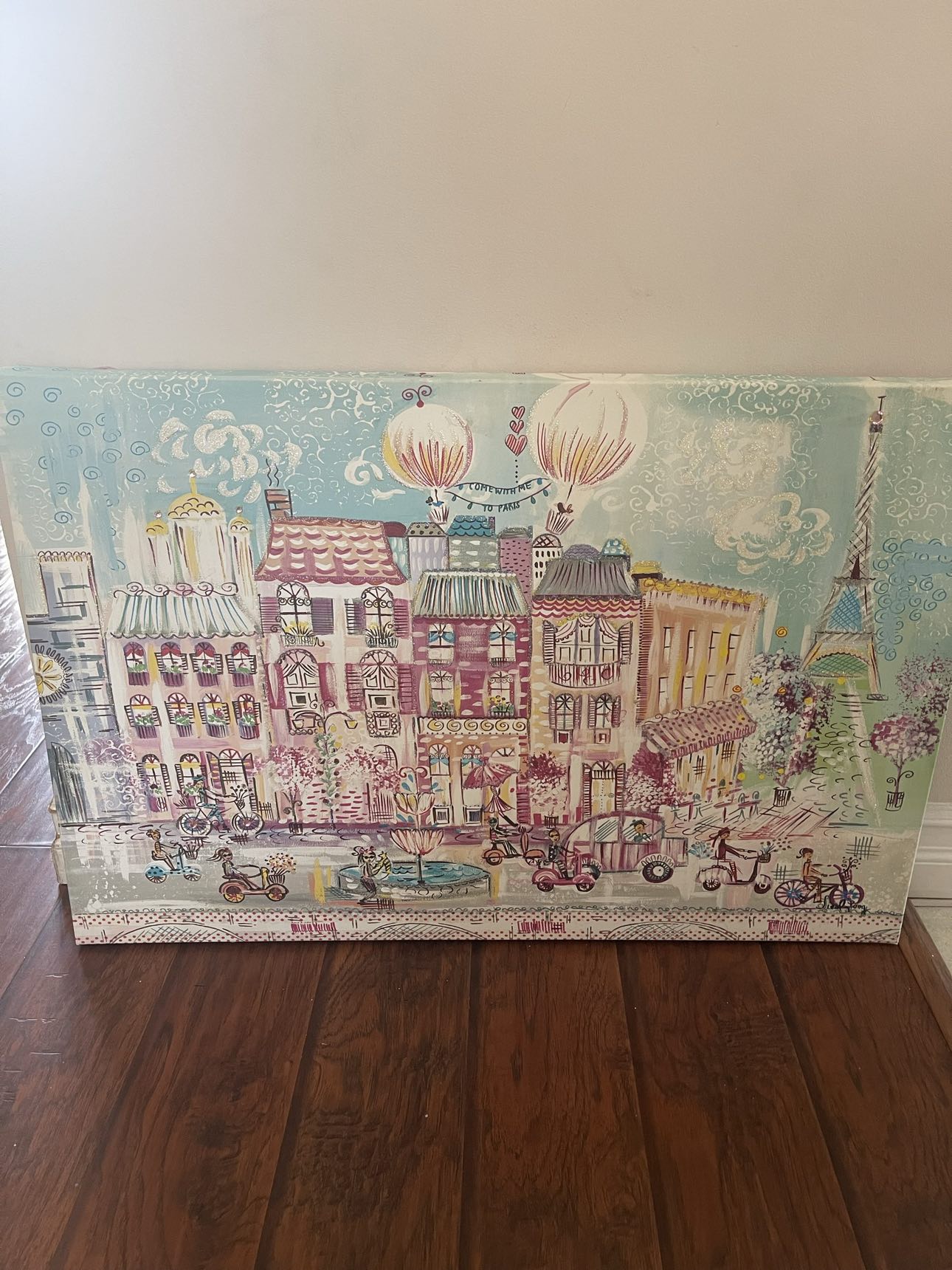 Beautiful canvas art for girls image indicator(2)