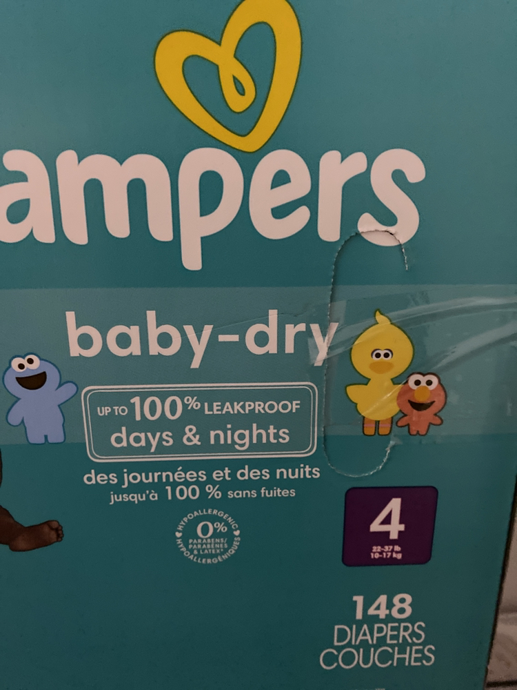Pampers 3 (148 counts)