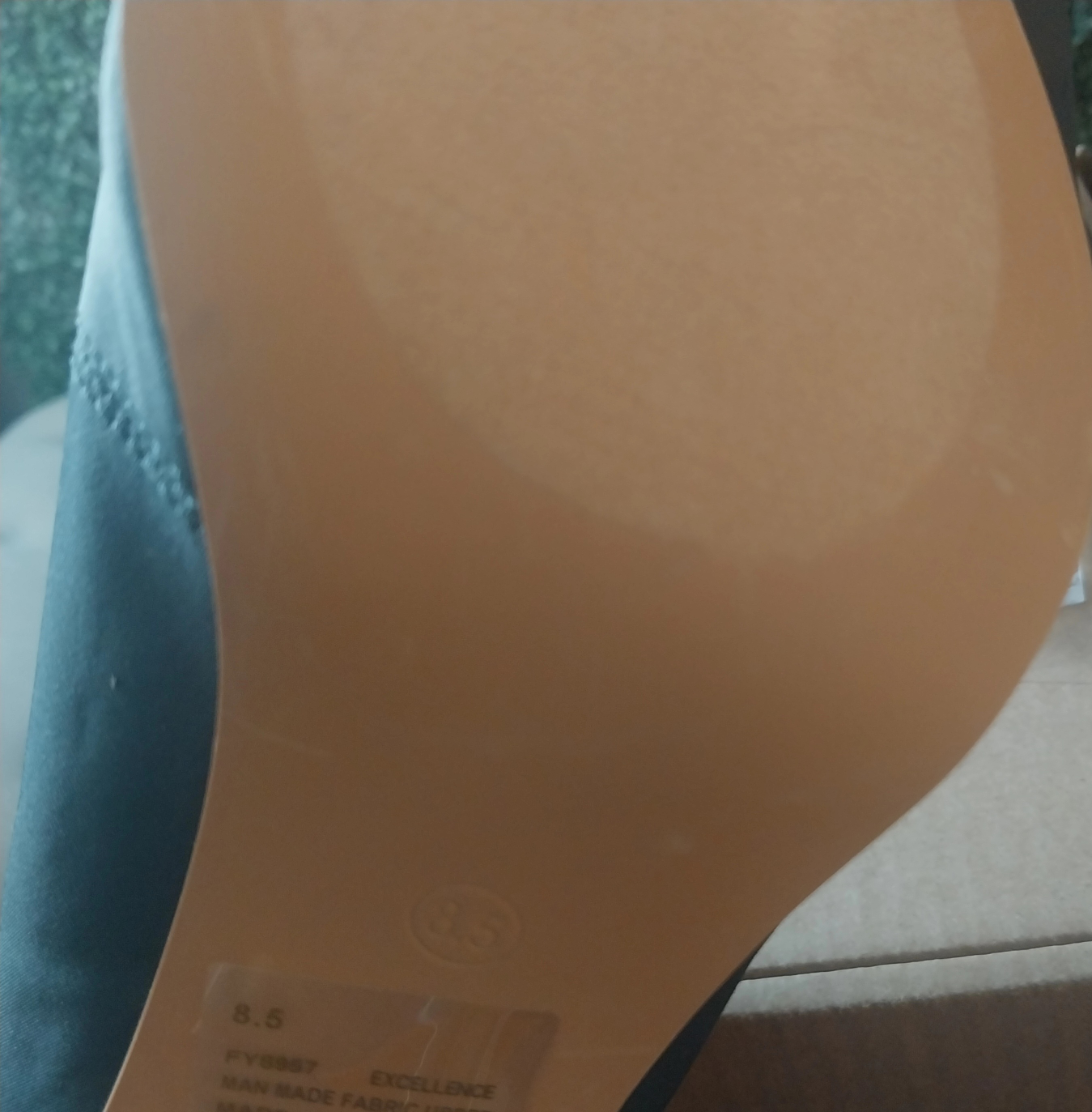 Cape Robbin Excellence Clear Heel Pointy Toe Chunky Ankle Boots image indicator(6)