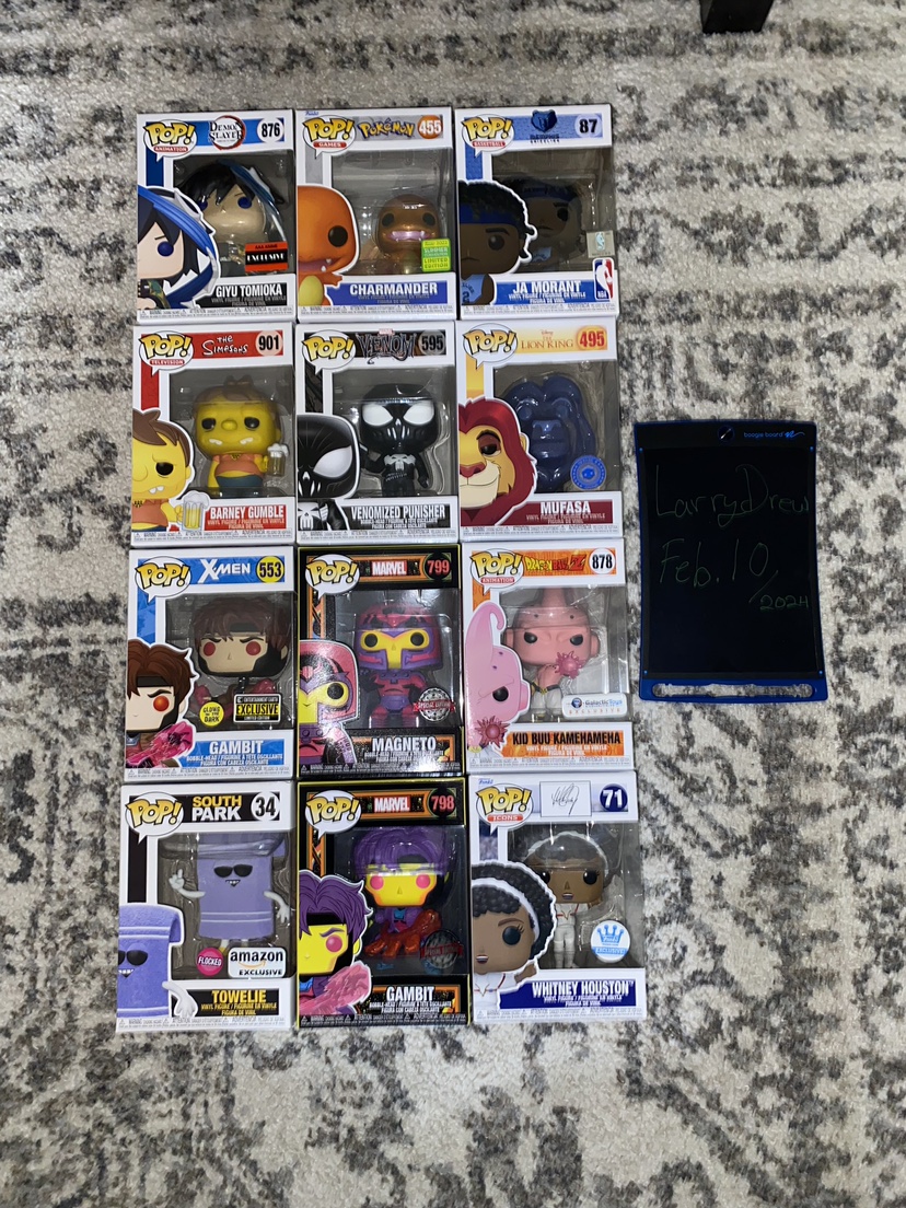 Assortment of Funko Pops!