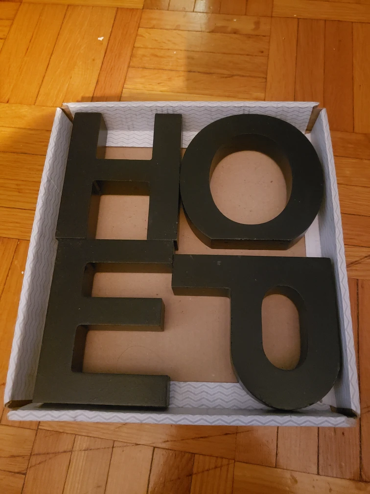 wall art Letters "HOPE"