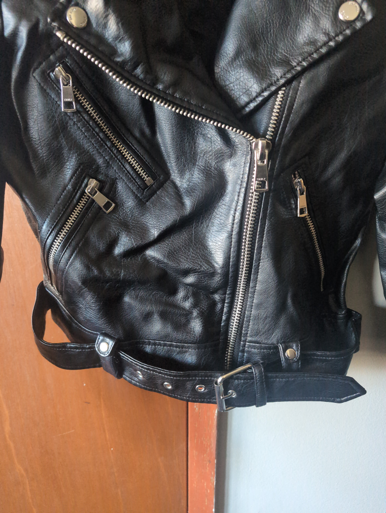 Only brand faux leather jacket, size 34 - photo 5