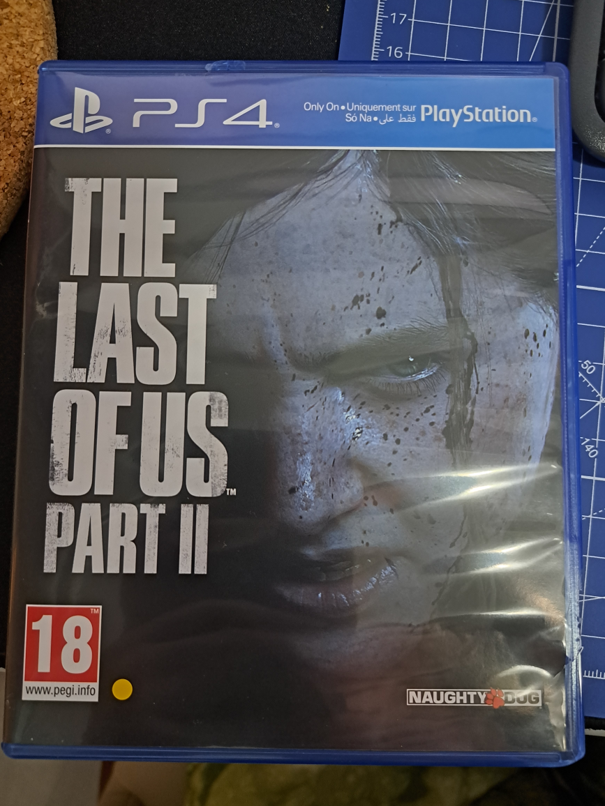 Last of Us 2 PS4 play disc only #freecycle