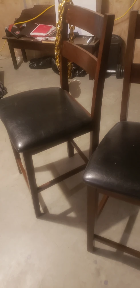 Dining table (Bar size) 4 chairs - photo 2