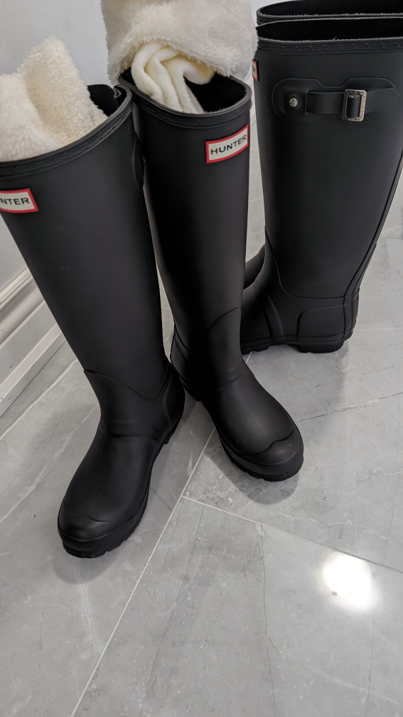 Black Hunter Rain Boots (2pairs) image indicator(2)