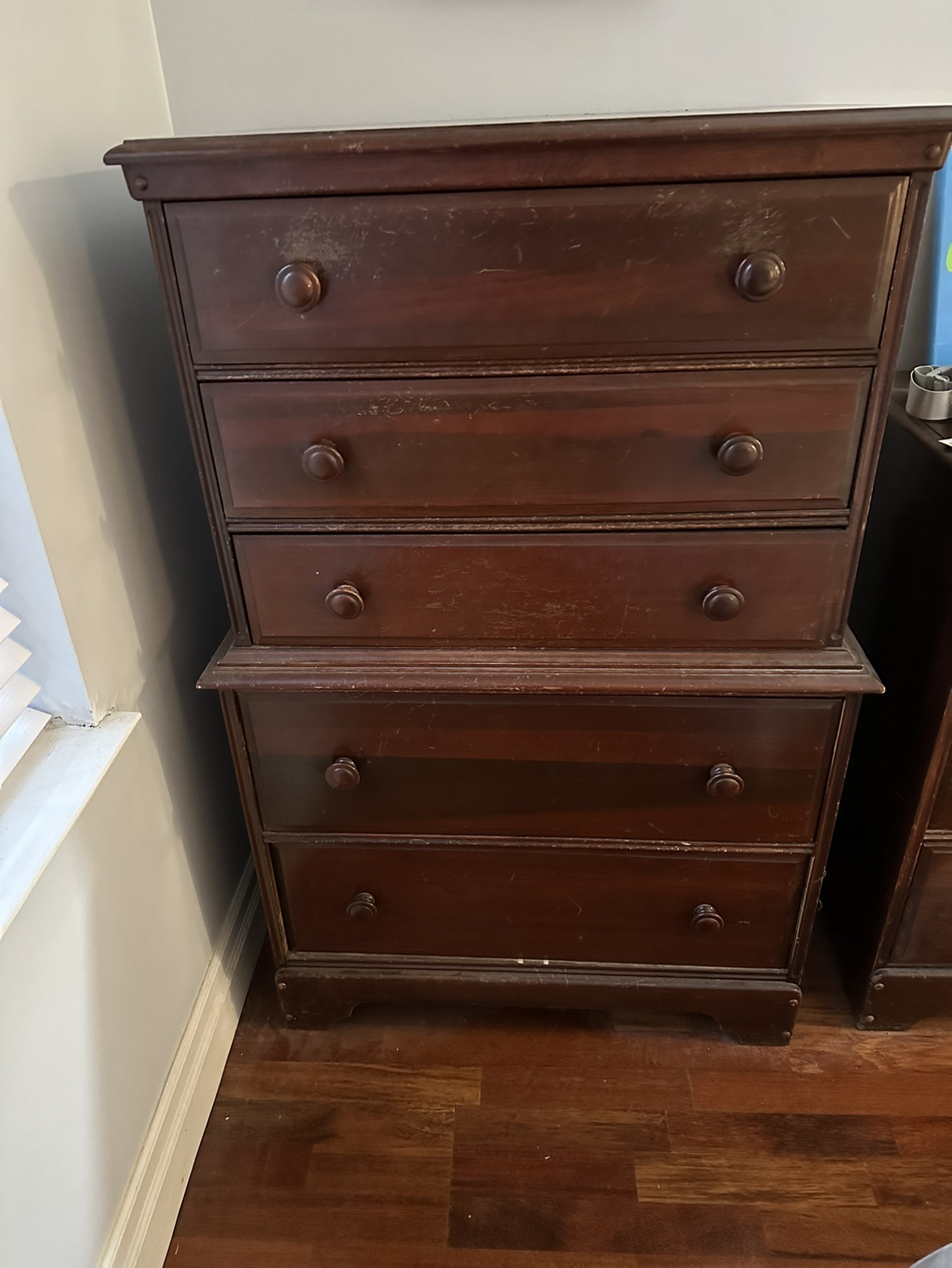 Antique Solid Wood Dresser