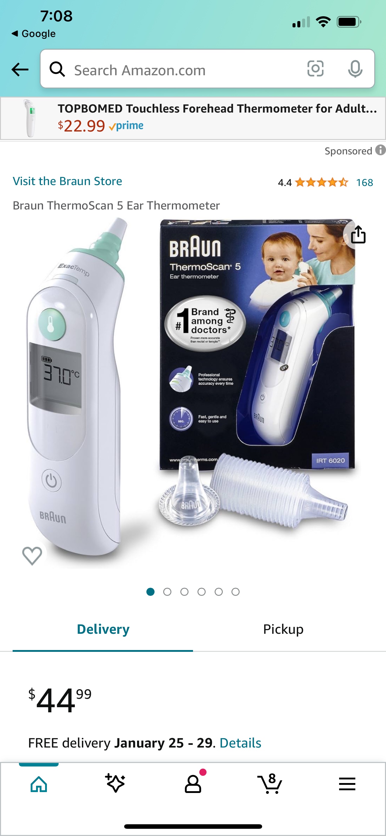 🥕Braun Theroscan 5