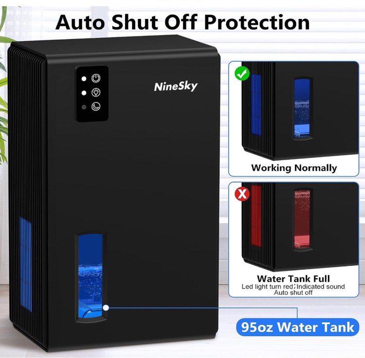 Brand new Ninesky dehumidifier - photo 5