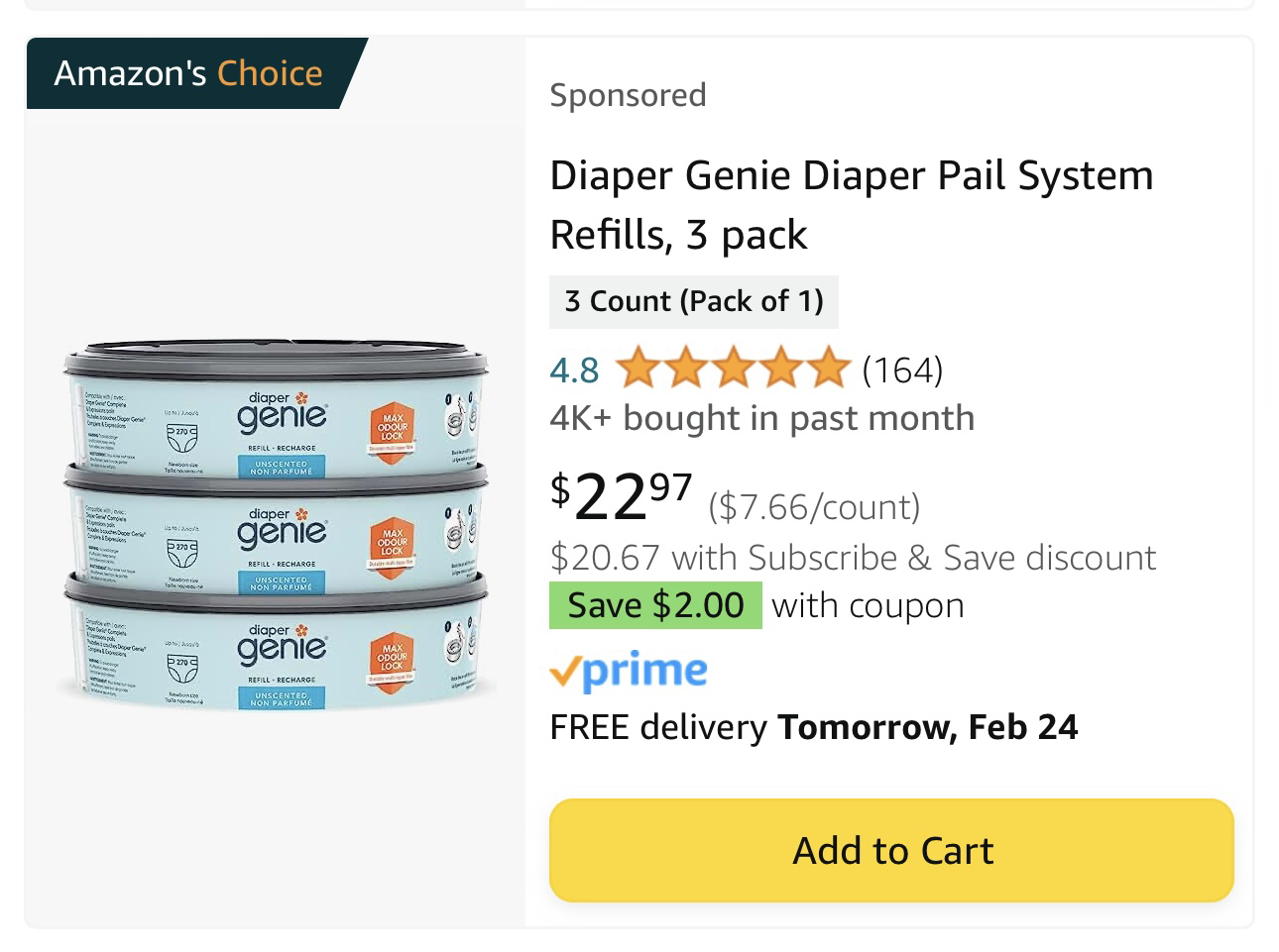 Diaper Genie Elite,3 new genie refill,3 Munchkins fragrance image indicator(6)