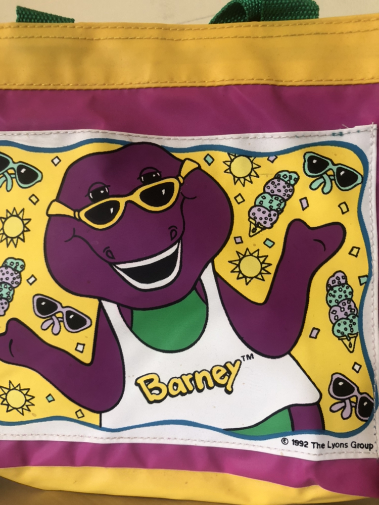‘Barney’ 1992 Mini Tote Bag - photo 2
