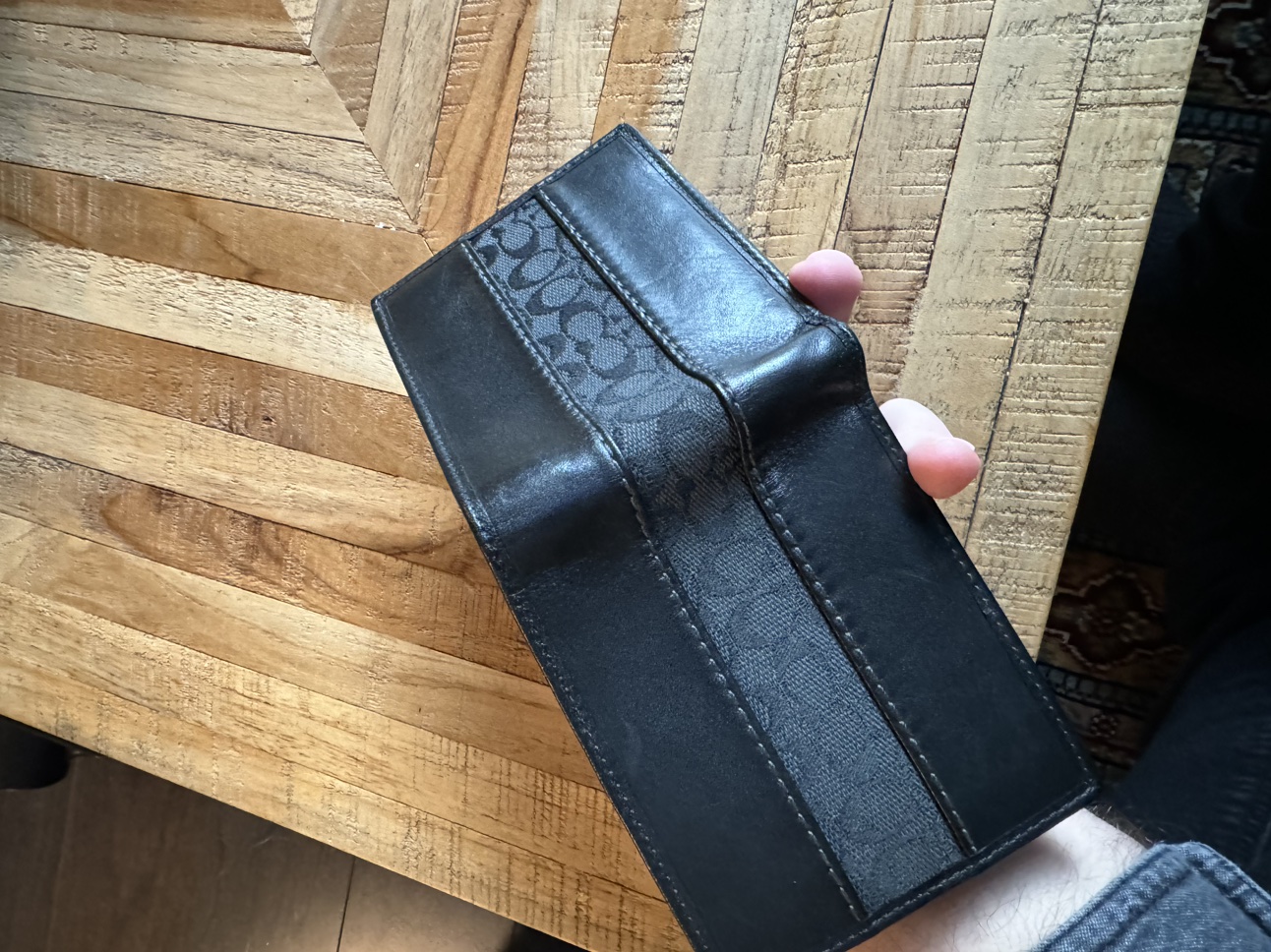 Coach Billfold Wallet with Coin Pouch - photo 4