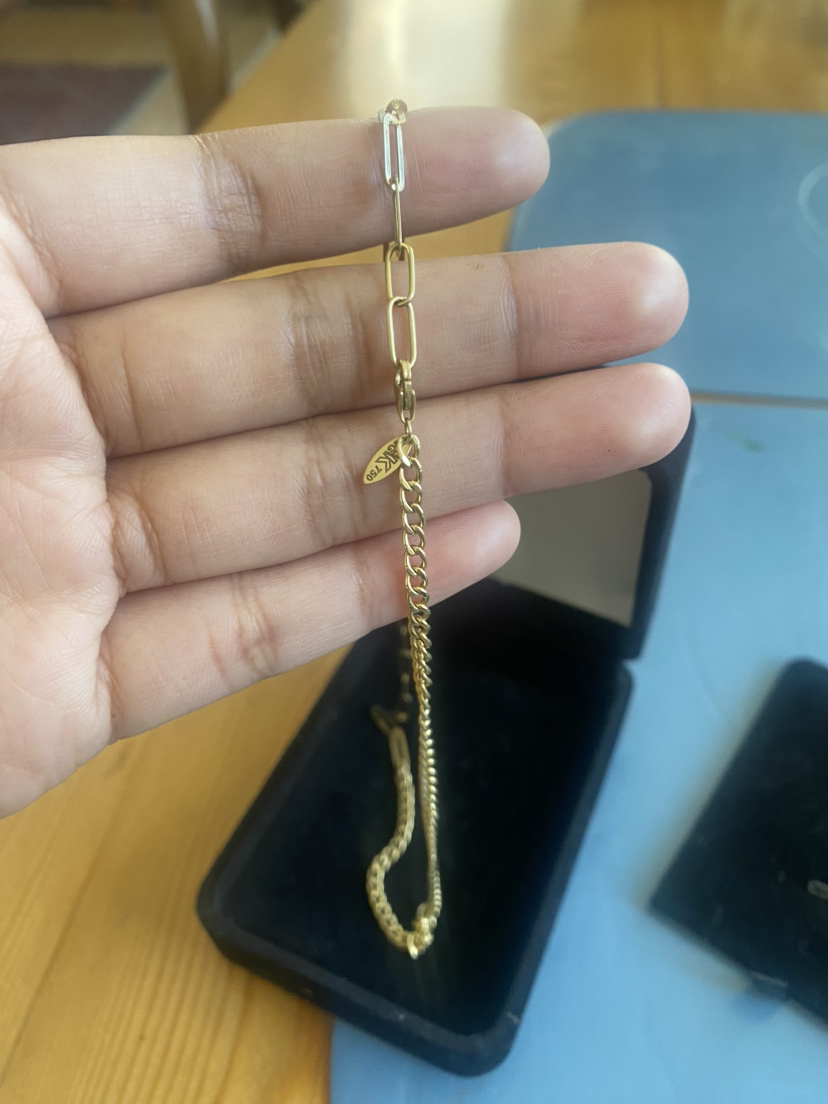 18k Necklace Choker thumbnail