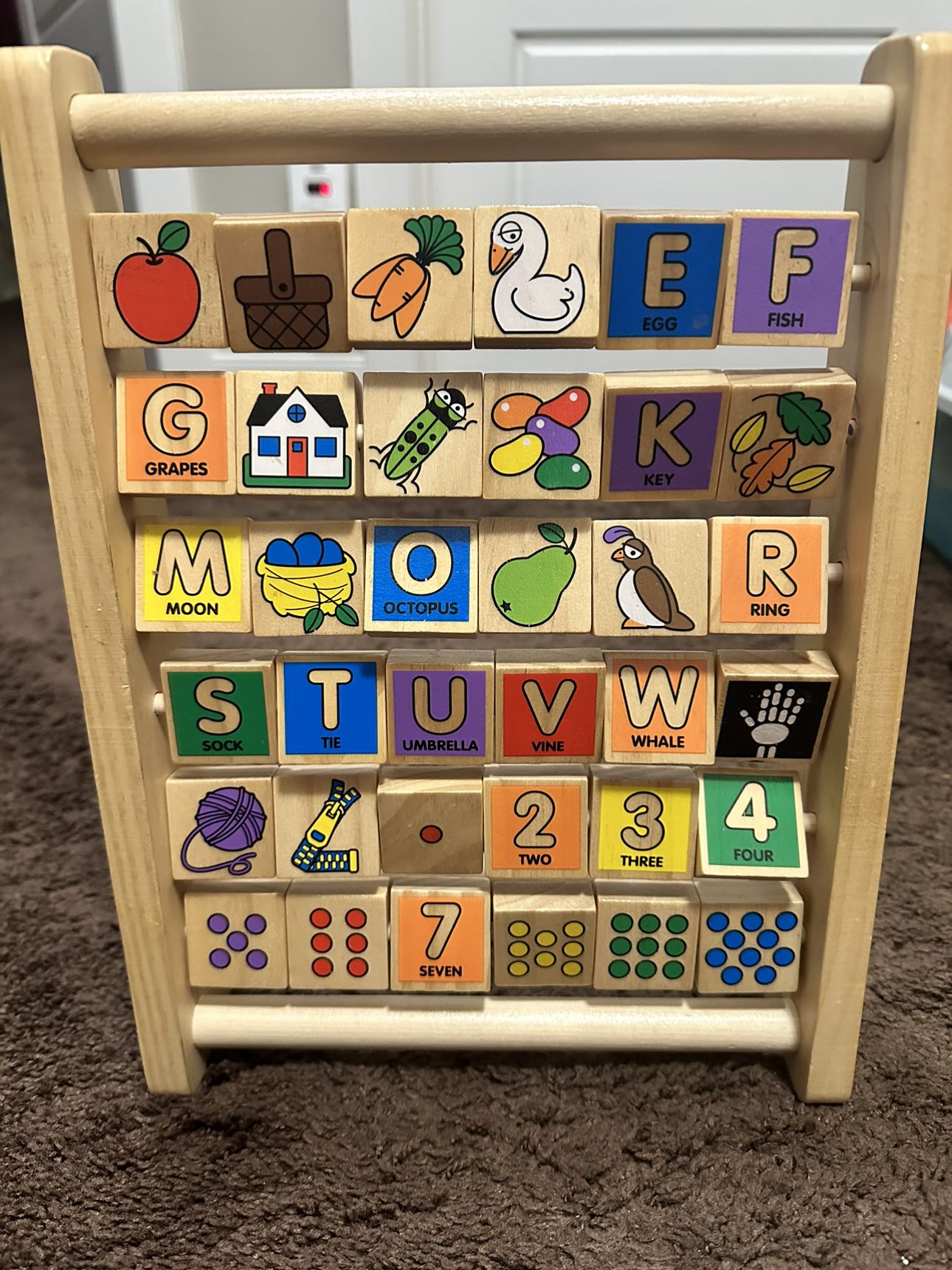 Abacus alphabet