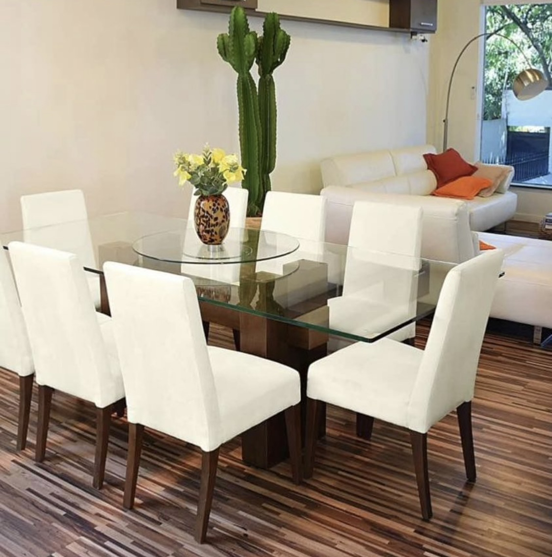 Beige Chair Cover Set of 4 - photo 3