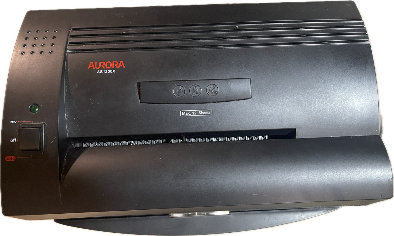 Aurora 12-page paper shredder - photo 2