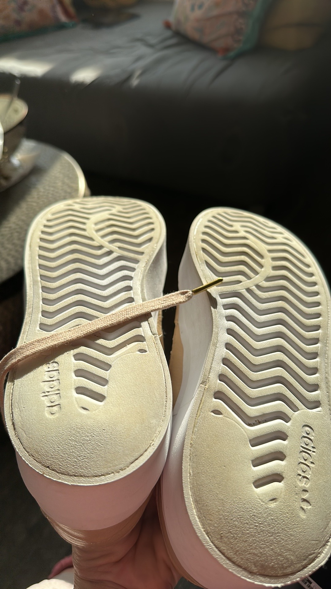 Adidas three stripes ladies, size 8 - photo 4