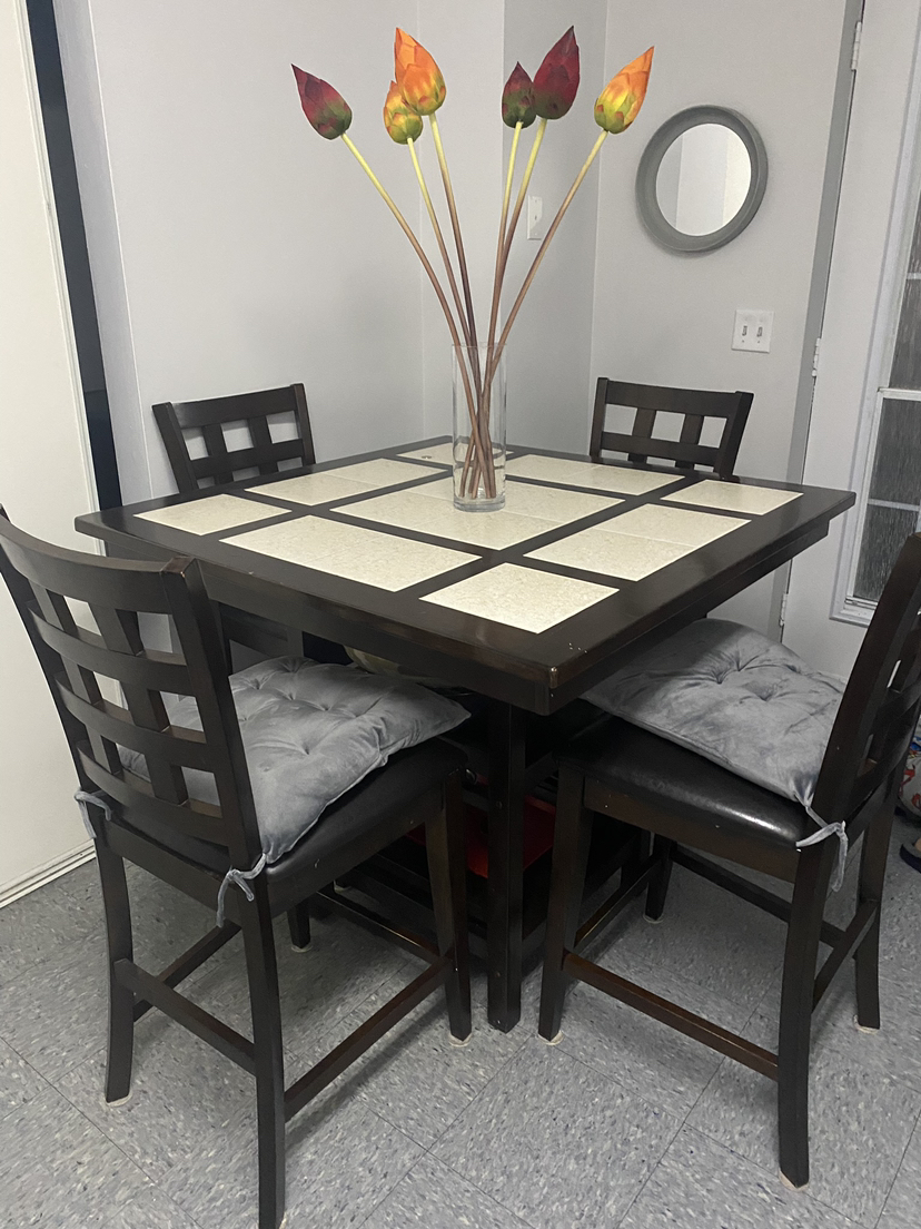 Bar style dining room set - photo 2
