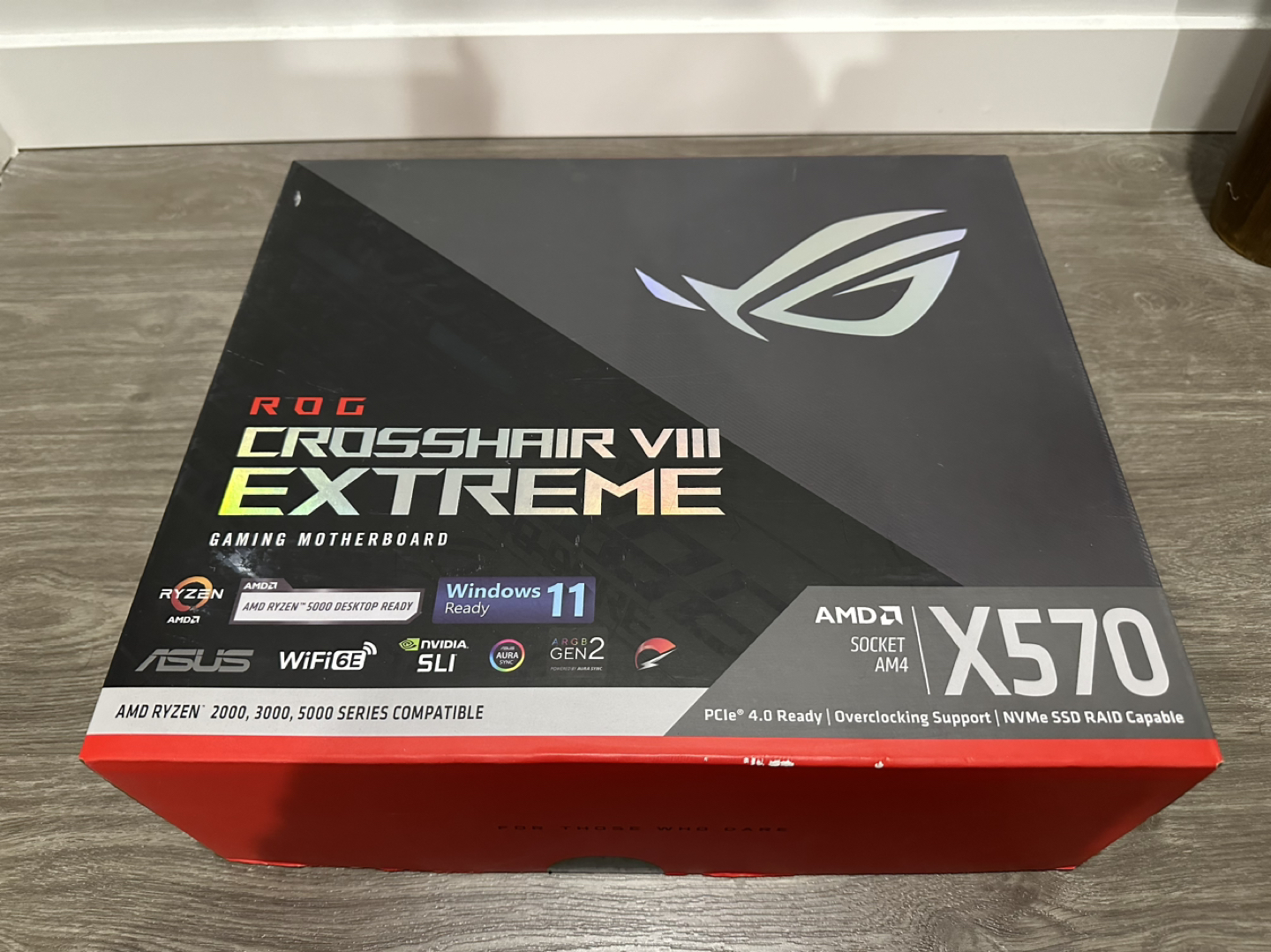 Brand New ROG Crosshair VIII Extreme Motherboard thumbnail