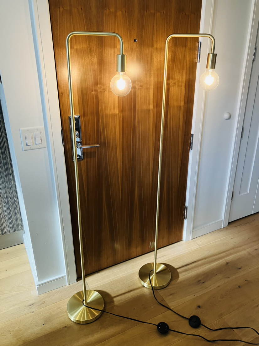 ARTICLE Beacon Brass Floor Lamp