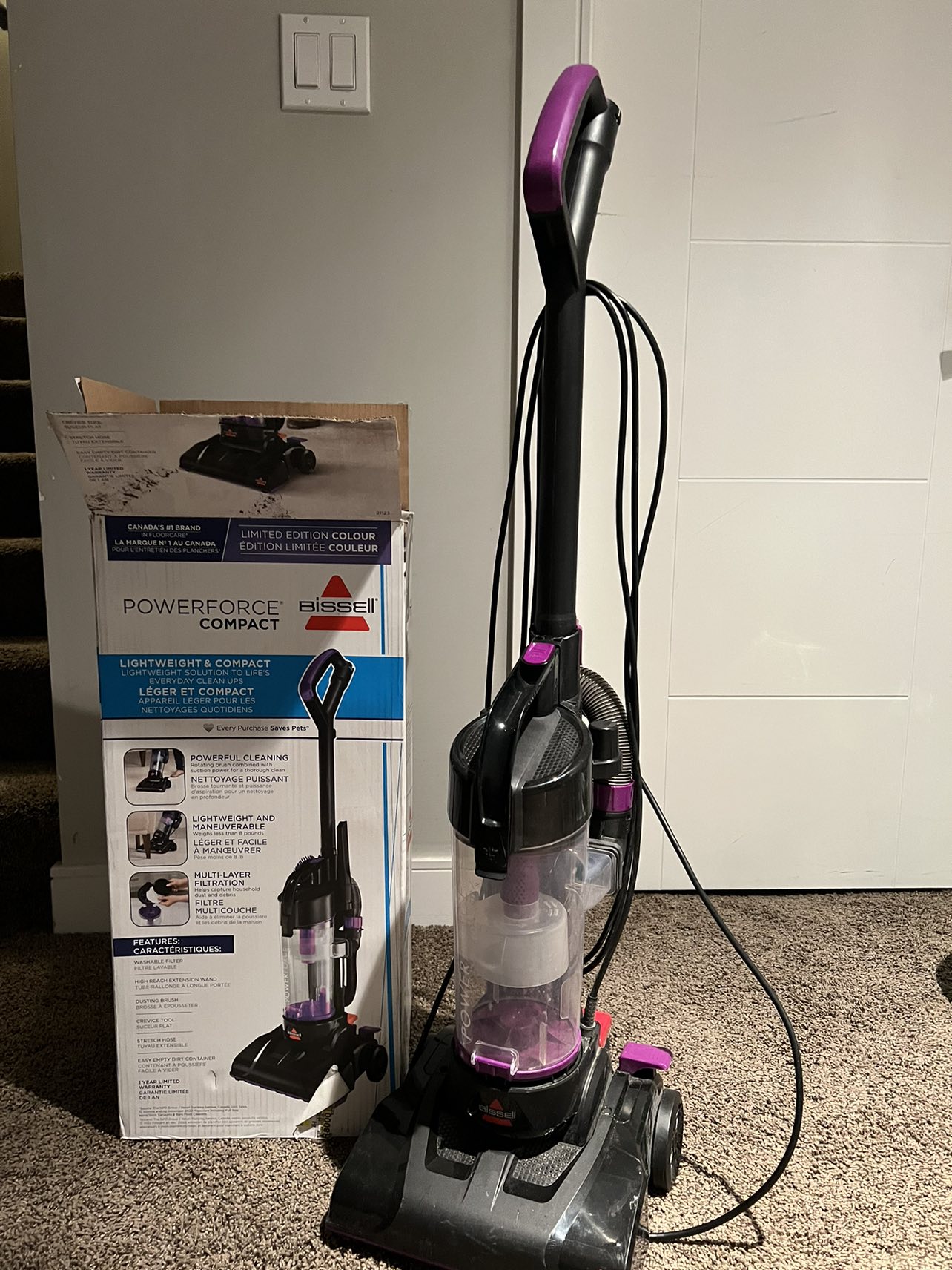 Bissell vaccum cleaner thumbnail