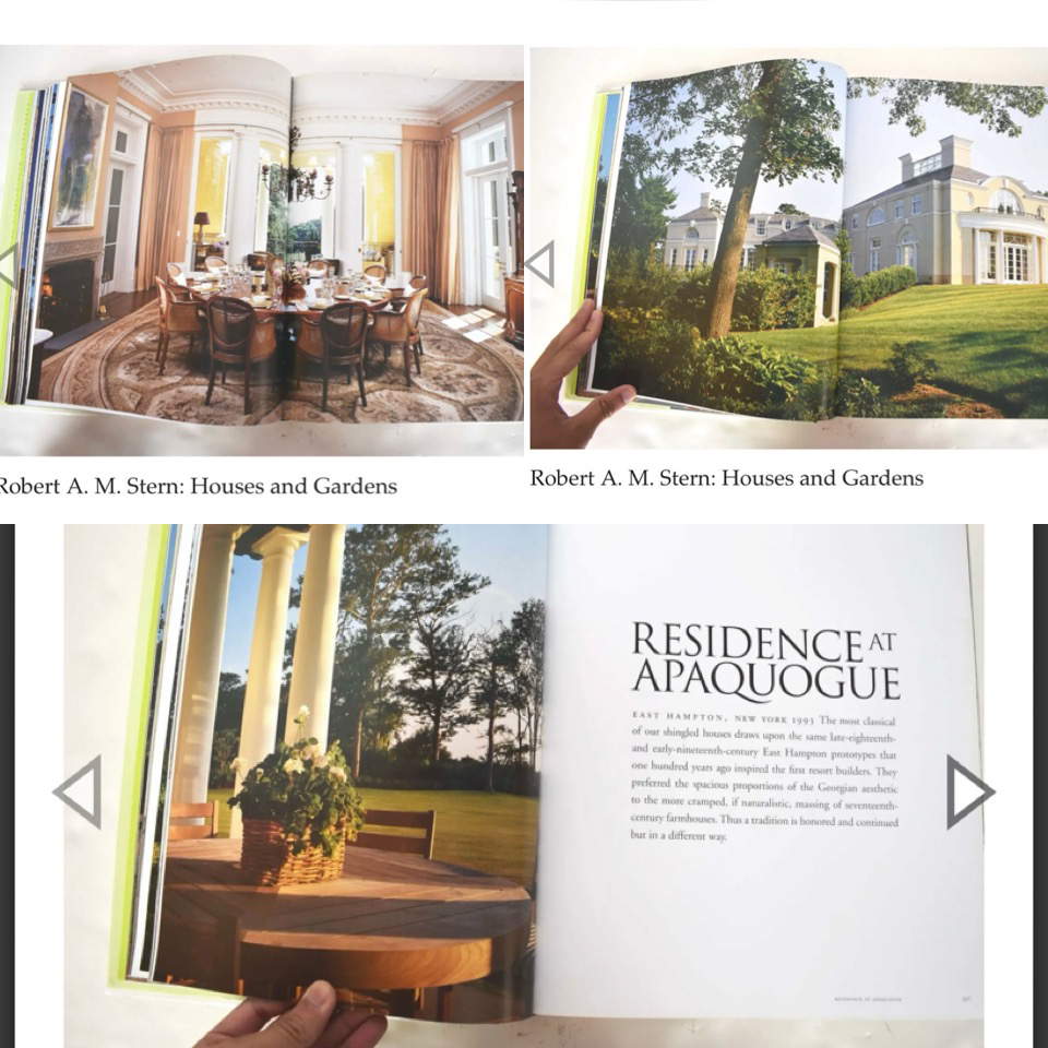 Huge Coffee Table Book: Houses and Gardens; Robert Stern - photo 4