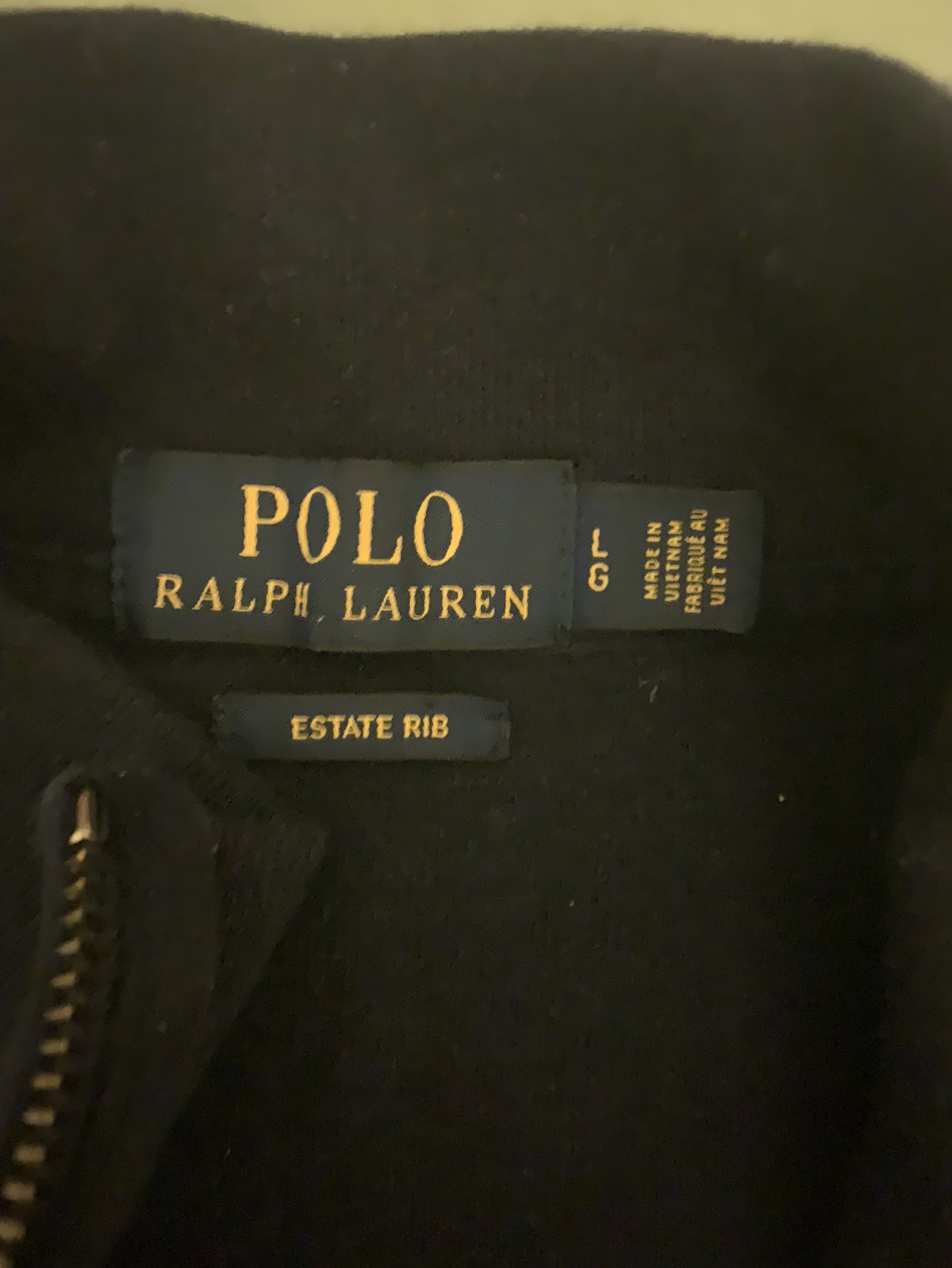 Polo half zip sweater image indicator(2)